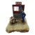 Vintage Ron Lee “Great Escape” Jail Scene Clown Sculpture on Onyx Base, Signed 1987 For Sale