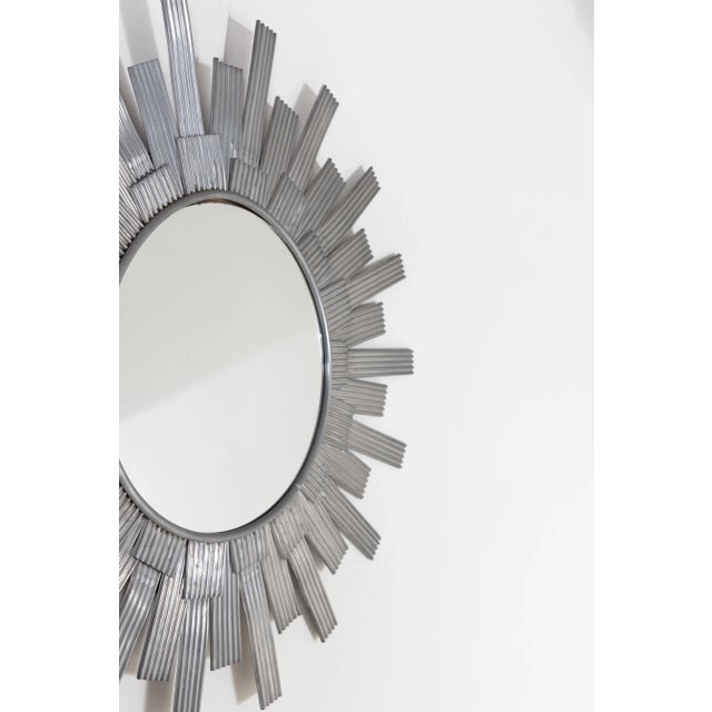 Wall Mirror in Shaped Aluminum Sheet from Bottega Gadda, 1960s For Sale - Image 11 of 16