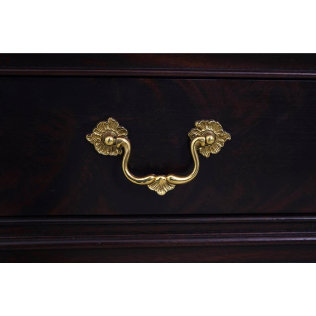 Stickley Chippendale Mahogany Sideboard Credenza For Sale - Image 9 of 12