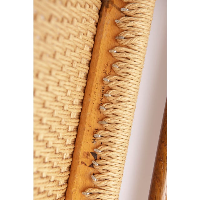 Vintage Model 75 Chairs in Oak by Niels Otto Møller, 1950s, Set of 6 For Sale - Image 9 of 11