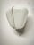 Glass Ceramic and Glass Wall Lamp with Double Light and Pull Cord Ignition, 1950s For Sale - Image 7 of 13