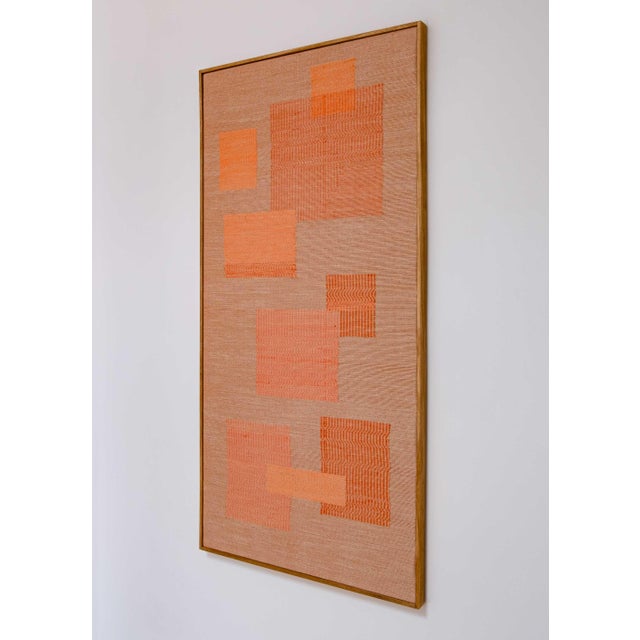 Spigolatura 95 Handwoven Wall Art by Susanna Costantini For Sale - Image 4 of 12