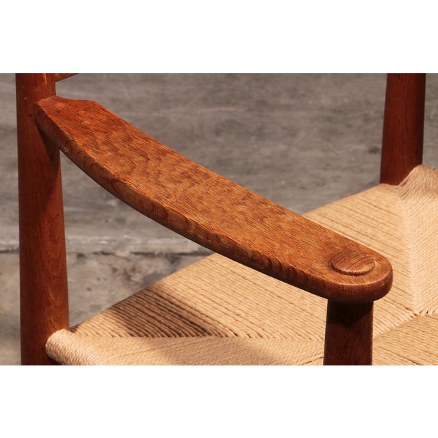 Dining Chairs by Hans Wegner for Carl Hansen & Søn, Denmark, 1960s, Set of 4 For Sale - Image 15 of 16