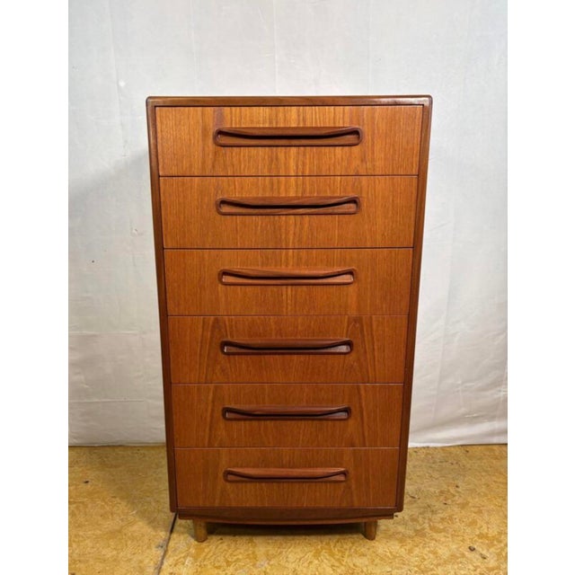 Vintage Teak Chest of Drawers by Victor Wilkins for G-Plan, 1960 For Sale - Image 9 of 11