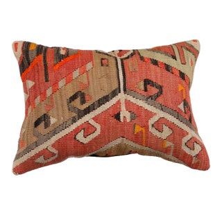 Handmade Kilim Rug Pillow Cover For Sale