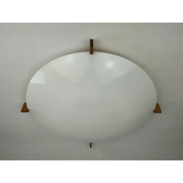 Large Mid-Century Ceiling Lamp by Uno & Östen Kristiansson for Luxus, Sweden, 1960s, in Very Good conditions. Designed...