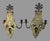 Pair of Antique Victorian Figural 2 Light Candelabra Wall Sconces With Maiden Heads For Sale - Image 12 of 12