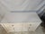 Wood Vintage Coastal White Wicker Six Drawer Dresser For Sale - Image 7 of 7