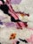 Burgundy Contemporary Moroccan M’rirt Rug – Abstract Expressionist Wool Carpet For Sale - Image 8 of 10