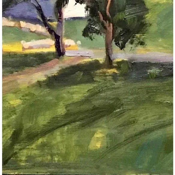 Pierce Point Ranch, Modern Plein Air Landscape Oil Painting For Sale - Image 4 of 6