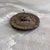 1950s Carved Wooden Wall Amulet Depicting the Buddha in the Gandhara Style with Om Symbol on the Back, 20th Century For Sale - Image 5 of 12