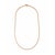 10k Yellow Gold 8.42ct Round Diamond 4 Prongs Chain Tennis Necklace For Sale - Image 4 of 8