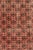 1950s Vintage Distressed Rug, Red and Beige Geometric Pattern – Rug & Kilim For Sale - Image 5 of 8