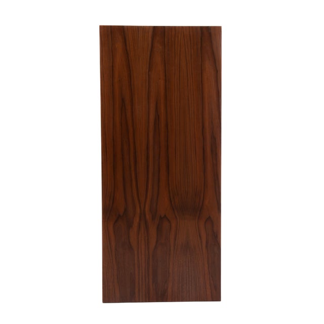 1950s Widdicomb Mid Century Walnut Five Drawer Tall Chest Restored For Sale - Image 9 of 17