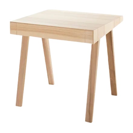 Small 4.9 Desk in Warm Lithuanian Ash by Marius Valaitis for Emko For Sale