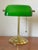 Green Classic Green Emeraldite Shade Bankers Lamp For Sale - Image 8 of 8