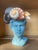 Shell Encrusted Bust Painted in Farrow & Ball Inchyra, “The May River Matador” by May River Neptune For Sale - Image 11 of 12
