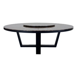 Attributed to Maxalto Xilos Dining Table With Rotating Tray For Sale