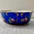 Antique Russian Gardner Porcelain Bowl, Cobalt Blue Floral, Gilt, Moscow, 7", C. 1880 For Sale - Image 4 of 17