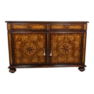 Theodore Alexander Inlaid Cabinet For Sale