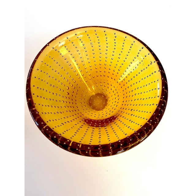 Mid-Century Modern 1950s Bullicante Bowl Style After Carlo Scarpa For Sale - Image 3 of 7