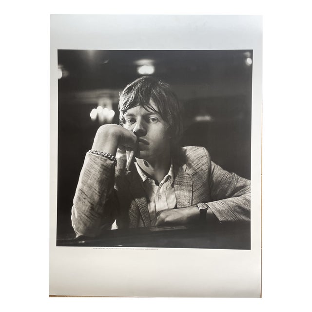 Nico Van Der Stam, Mick Jager, 1964, Paper For Sale