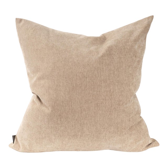 Komodo Sand Poly Filled 24x24 Pillow For Sale