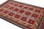 1950s Vintage Kilim in Red With Polychromatic Geometric Patterns, From Rug & Kilim For Sale - Image 5 of 7
