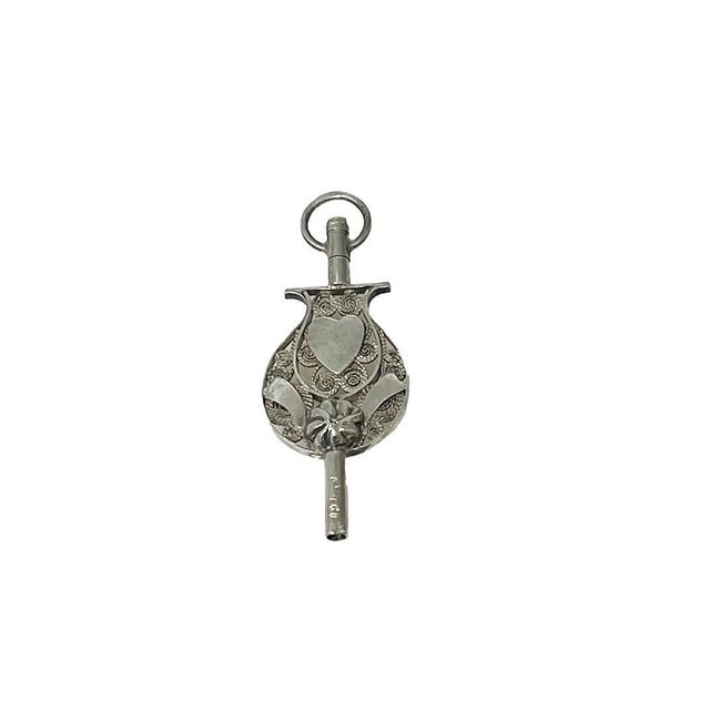 19th Century Dutch Silver Watch-Key by Hendrik Krins, Schoonhoven For Sale - Image 4 of 7
