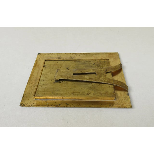 Art Deco Picture Frame in Cloisonné Enamel & Brass For Sale - Image 14 of 16