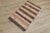 1950s Southwestern Rustic & Primitive Striped Small Rug For Sale - Image 4 of 13