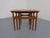 Vintage Teak Nesting Tables by Kai Kristiansen for Skovmand & Andersen, 1960s, Set of 3 For Sale - Image 9 of 18
