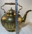 Brass Late 19th Century Large Middle Eastern Brass Tea Pot For Sale - Image 8 of 9