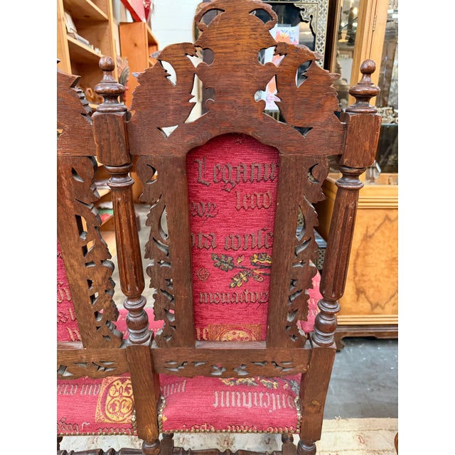 19th Century 19th Century English Hunting Bench For Sale - Image 5 of 9