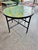 Early 21st Century Moroccan Green and Turquoise Zellige Round Coffee Table, 2010s For Sale - Image 5 of 7