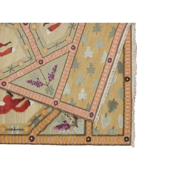 Traditional Sumak Rug 8' X 10' For Sale - Image 3 of 11