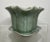 Mid 20th Century Longquan Cabbage Planter With Saucer For Sale - Image 5 of 11
