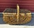 Vintage French Double Sided Picnic Basket For Sale - Image 9 of 9