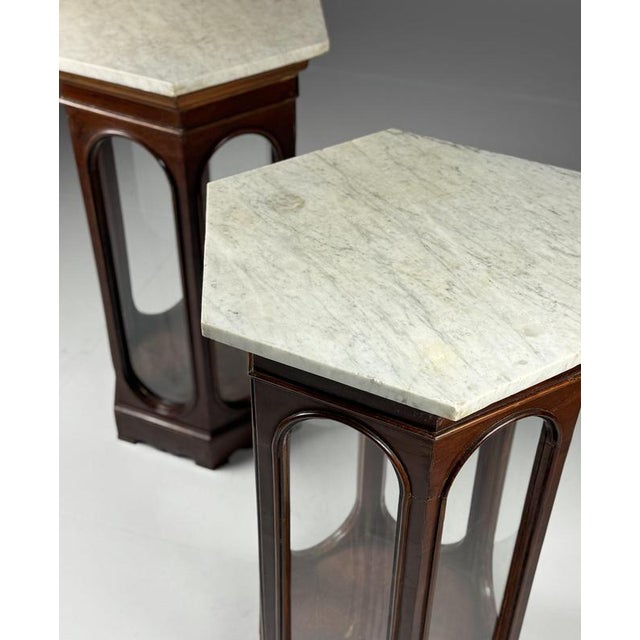 19th Century Italian Display Cases, Set of 2 For Sale - Image 12 of 18