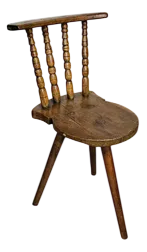 Vintage Farmers Tripod Chair