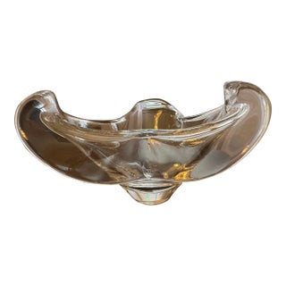 1970s Steuben Iris Glass Bowl #8247 For Sale