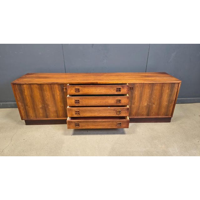 Mid-Century Scandinavian Sideboard from Edmund Jorgensen, 1960s For Sale - Image 4 of 16