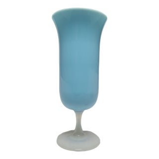 Art Nouveau Fiorentina Roses Vase attributed to Stelvia by Empoli, Italy, 1950s For Sale