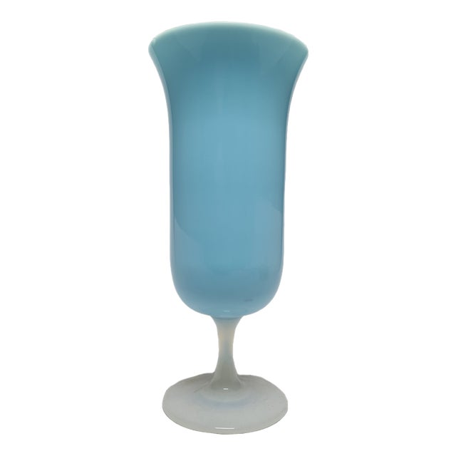 Art Nouveau Fiorentina Roses Vase attributed to Stelvia by Empoli, Italy, 1950s For Sale