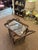 Victorian Early 20th Century Heywood Wakefield Wicker Victorian Tea/Bar Cart For Sale - Image 3 of 7