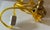 1990s Vintage Brass Candlestick Table Lamp For Sale - Image 5 of 6