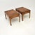 Wood Vintage Georgian Style Yew Wood Side Tables, 1950, Set of 2 For Sale - Image 7 of 13