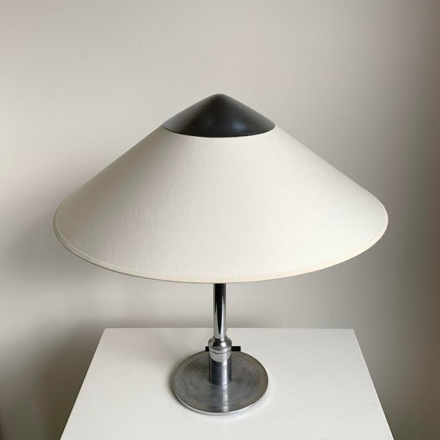 1930s Kongelys Table Lamp by Niels Rasmussen Thykier for Fog and Mørup, Denmark, 1930 For Sale - Image 5 of 17