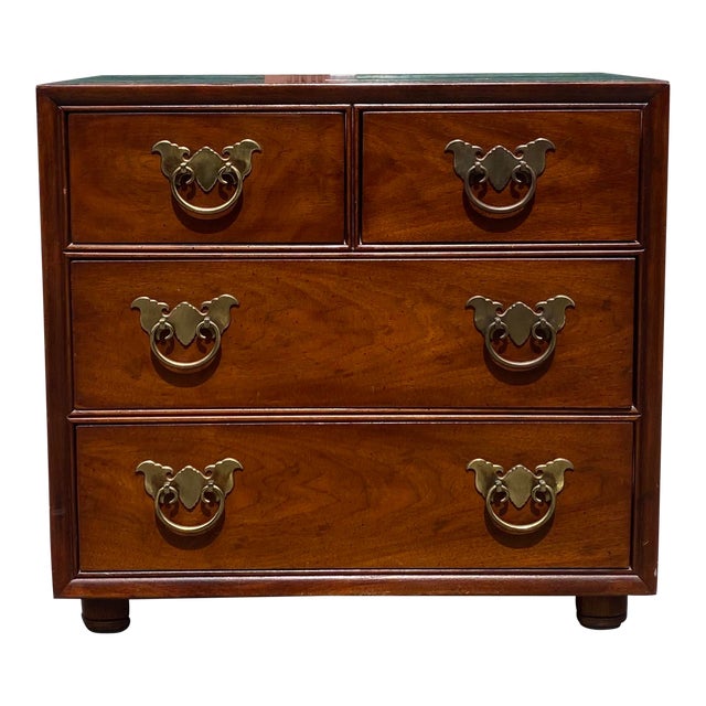 Vintage Henredon Asian Nightstand Chairish