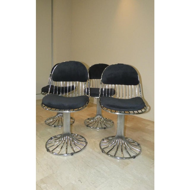 Margot Chairs and Tulip Dining Table by Gastone Rinaldi for Rima, Italy, 1968, Set of 5 For Sale - Image 9 of 18